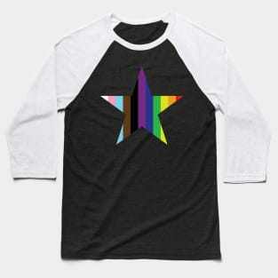 Rainbow star Baseball T-Shirt